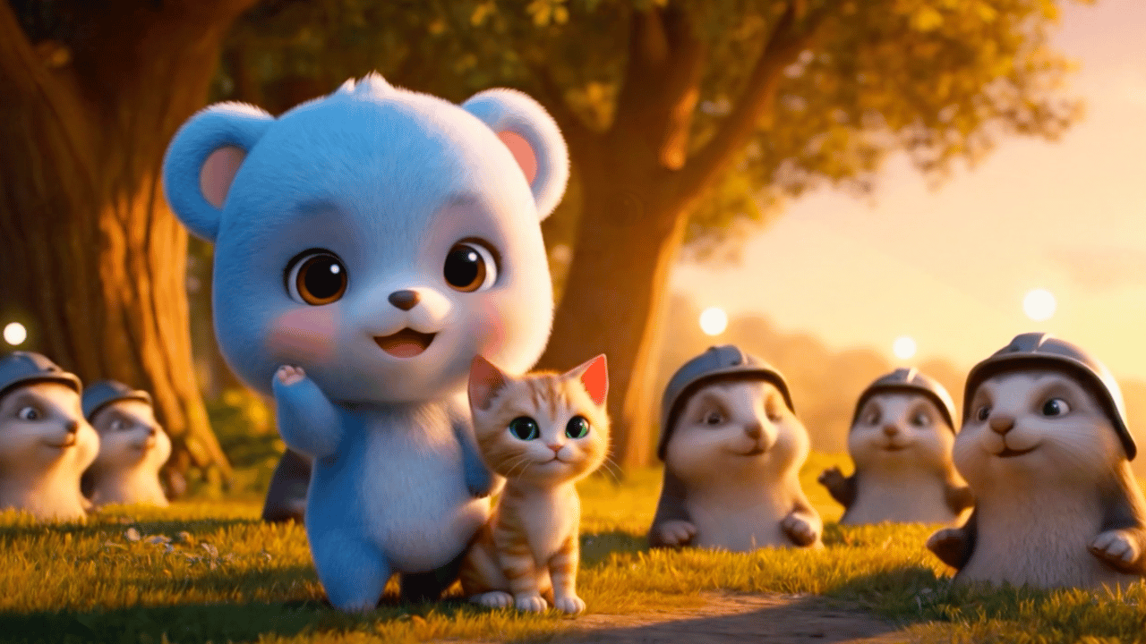Mibo and Kitten: A Playful Forest Surprise - Episode 4